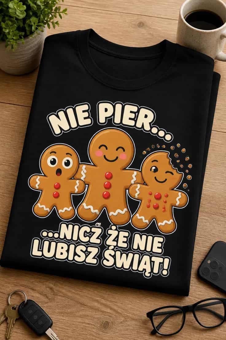 Koszulka nie piernicz że nie lubisz świąt 2