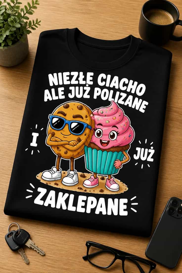 Koszulka niezłe ciacho ale już polizane i zaklepane
