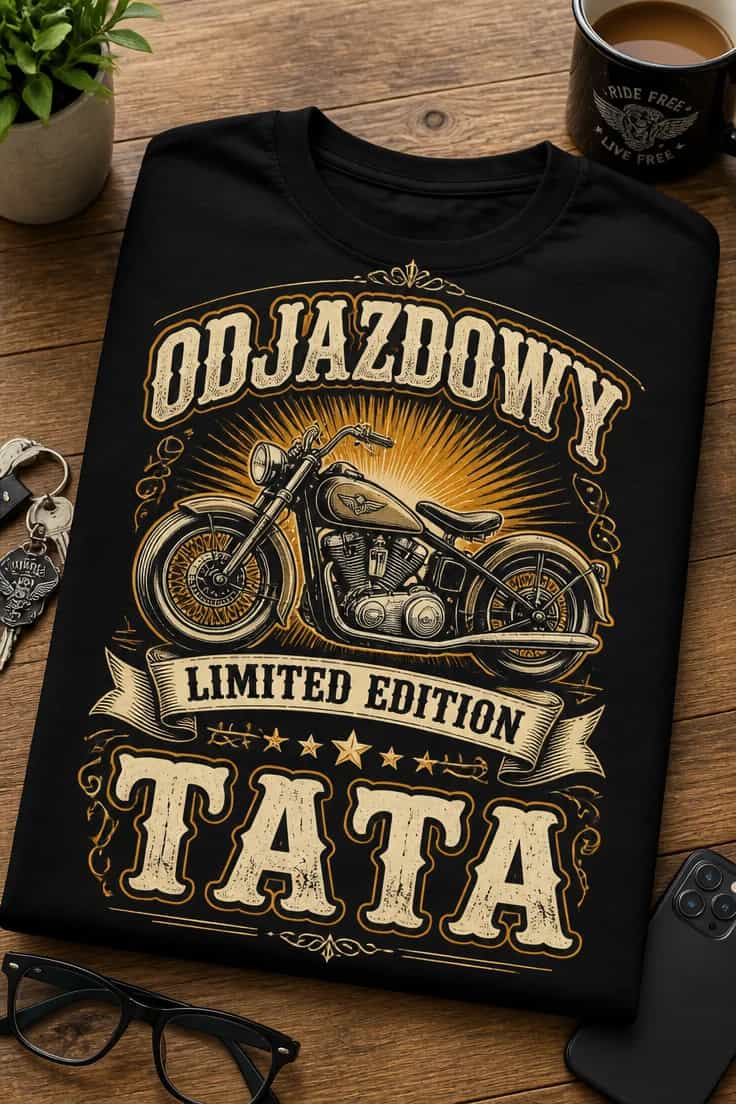 Koszulka dla taty – Odjazdowy Limited Edition Tata