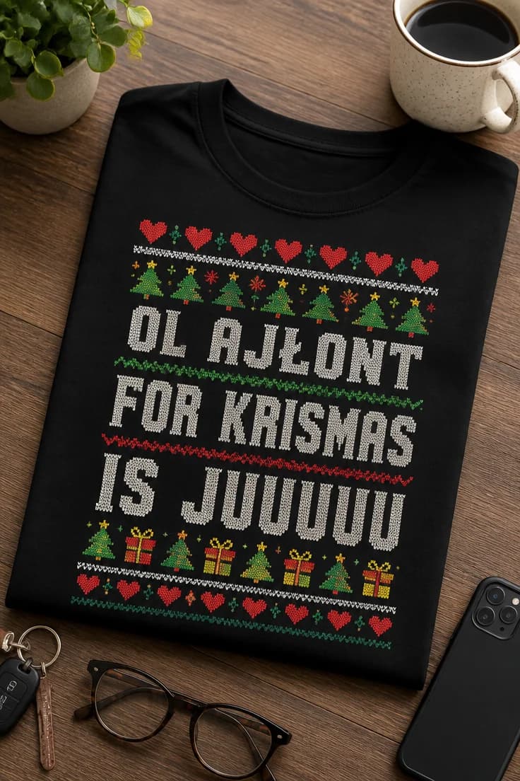 Koszulka ol ajłont for krismas is juuuuu