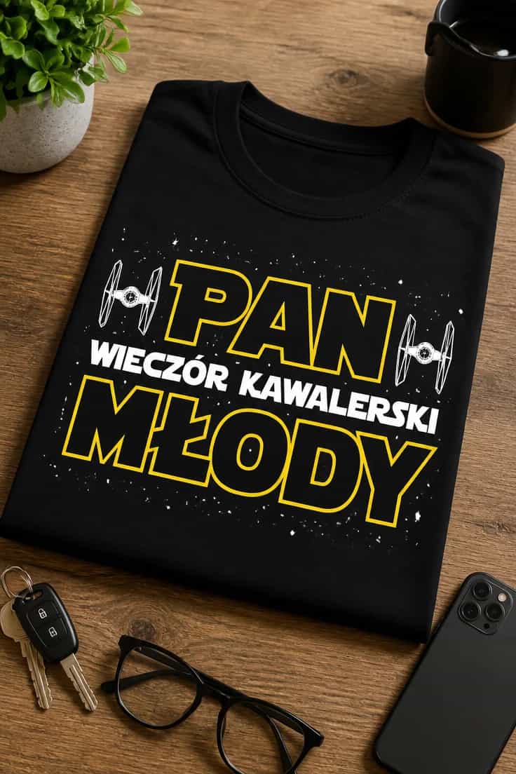 Koszulka dla pana młodego – Pan Wieczór Kawalerski Młody