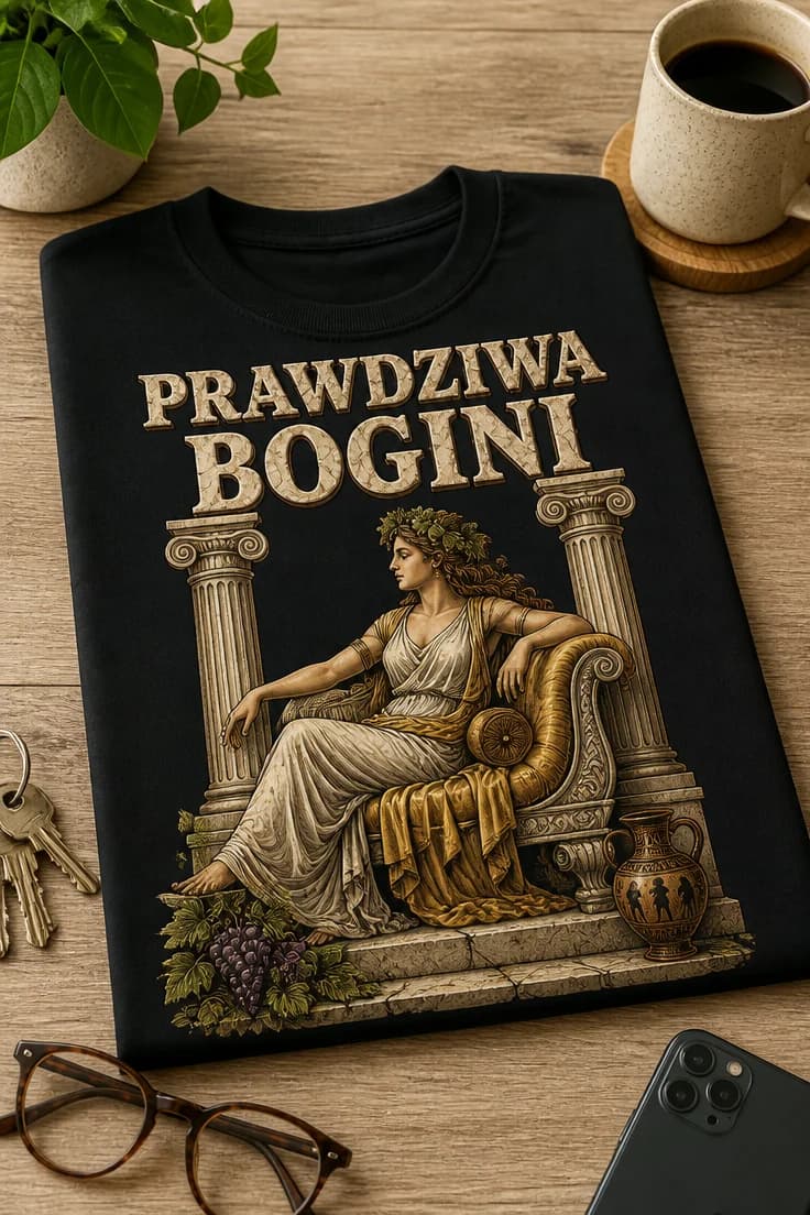 Koszulka dla wyjątkowej kobiety – Prawdziwa Bogini