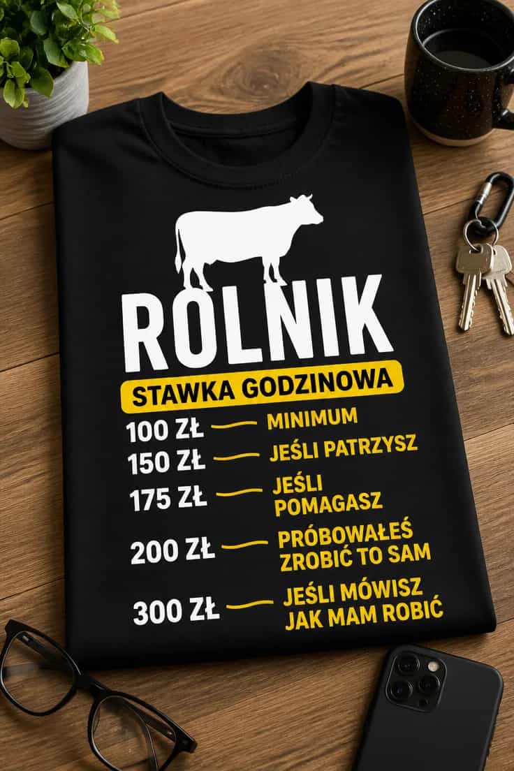 koszulka rolnik stawka godzinowa
