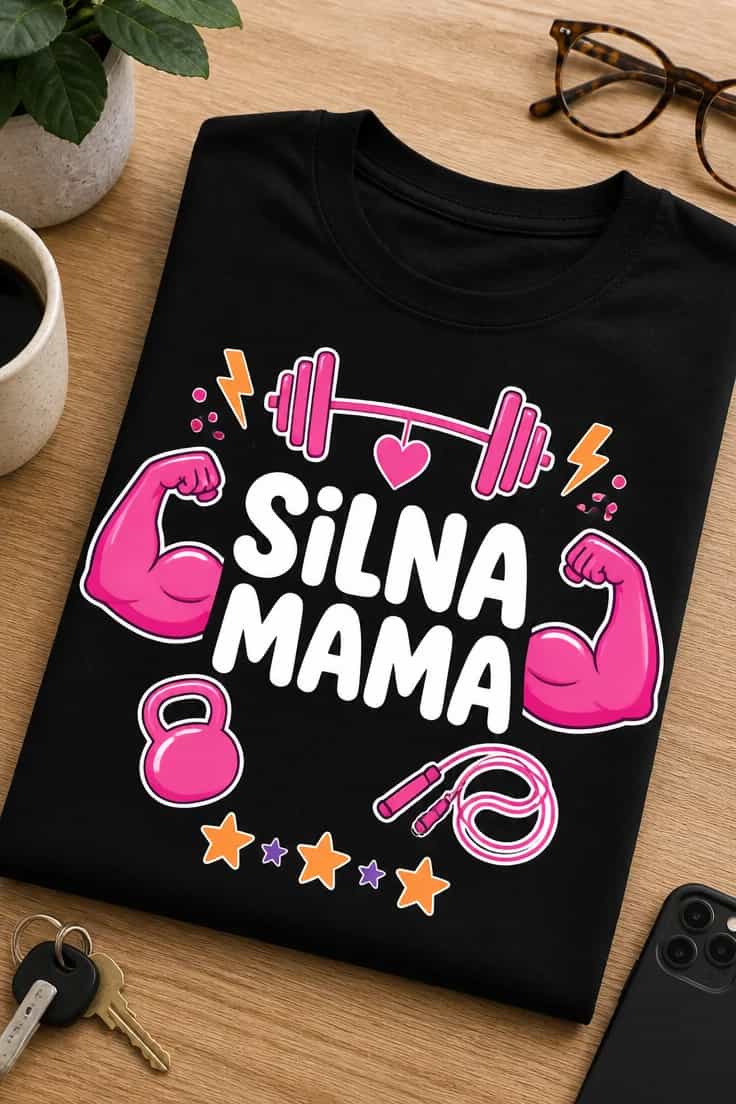 Koszulka dla mamy – Silna Mama