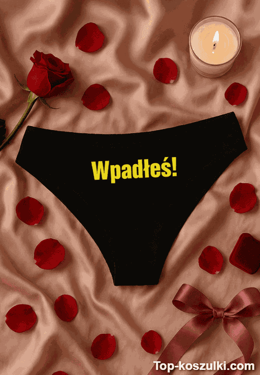Śmieszna bielizna damska wpadłeś