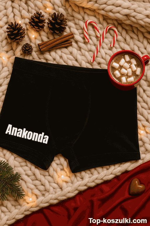 Śmieszna bielizna męska anakonda