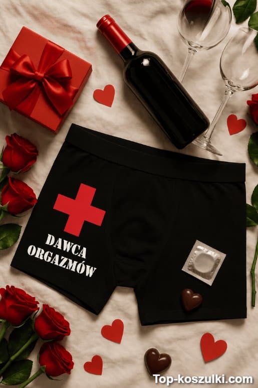 Śmieszna bielizna męska dawca orgazmów