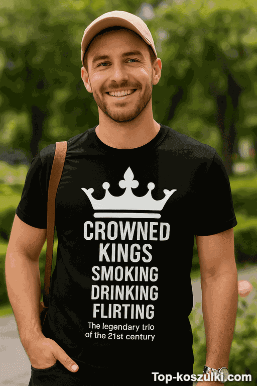 Śmieszna koszulka 3 kings