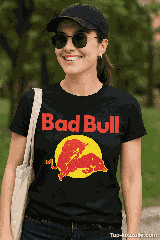 Śmieszna koszulka Bad Bull