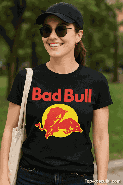 Śmieszna koszulka Bad Bull