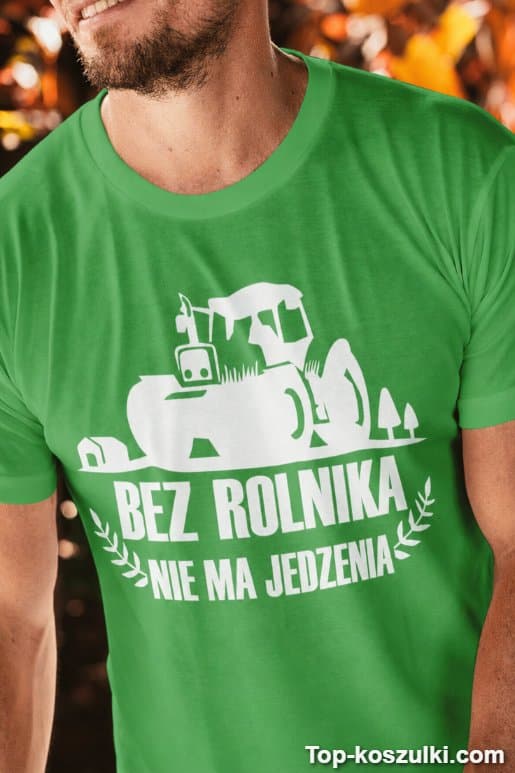 Śmieszna koszulka bez rolnika nie ma jedzenia 2