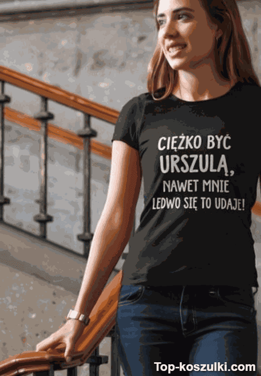 Śmieszna koszulka ciężko być z dowolnym imieniem