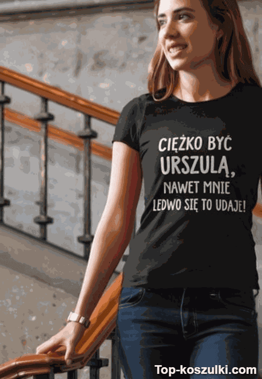 Śmieszna koszulka ciężko być z dowolnym imieniem