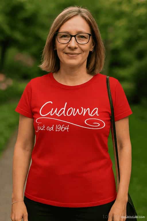 Śmieszna koszulka cudowna już od z własnym rokiem