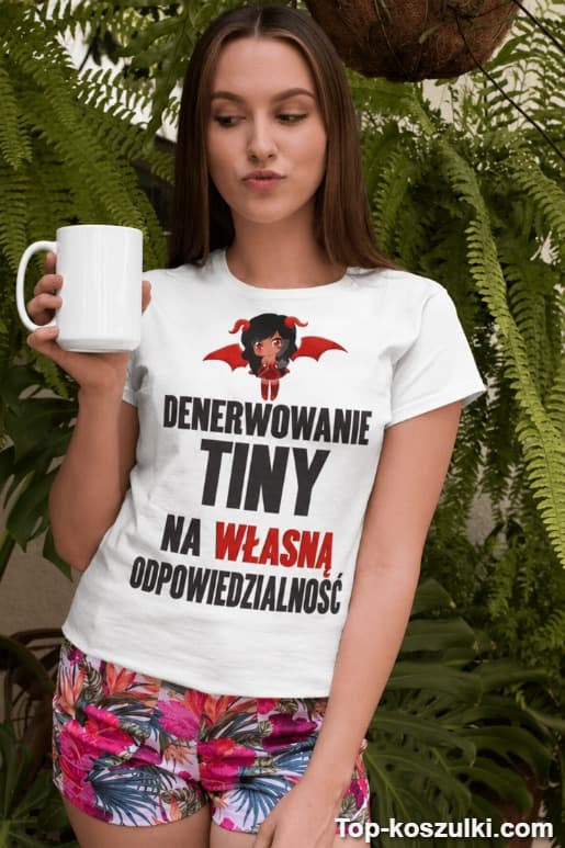 Śmieszna koszulka denerwowanie z dowolnym imieniem