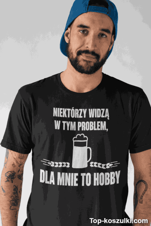 Śmieszna koszulka dla mnie to hobby
