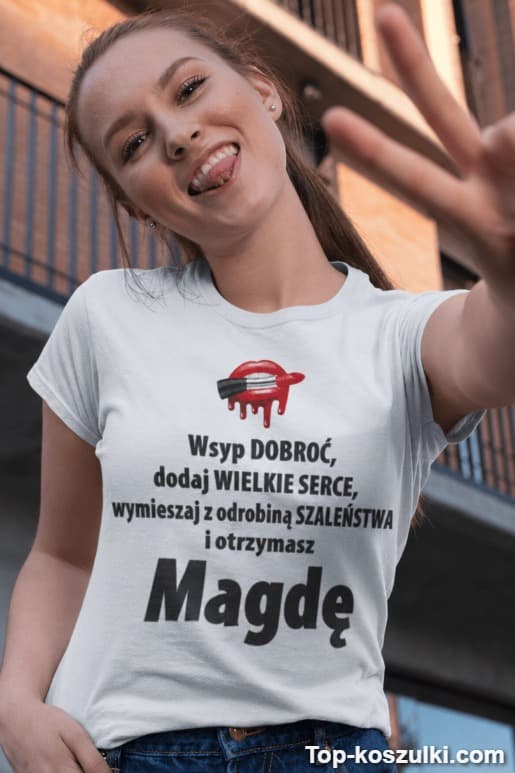 Śmieszna koszulka dobroć z dowolnym imieniem
