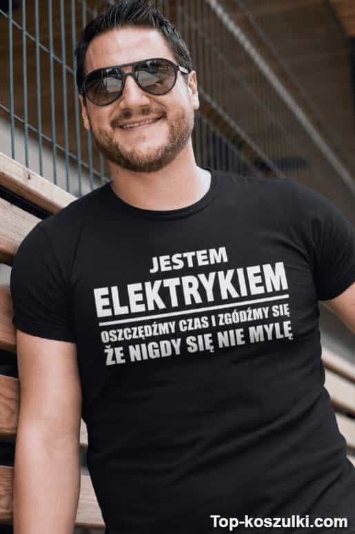 Śmieszna koszulka nigdy się nie mylę z własnym zawodem
