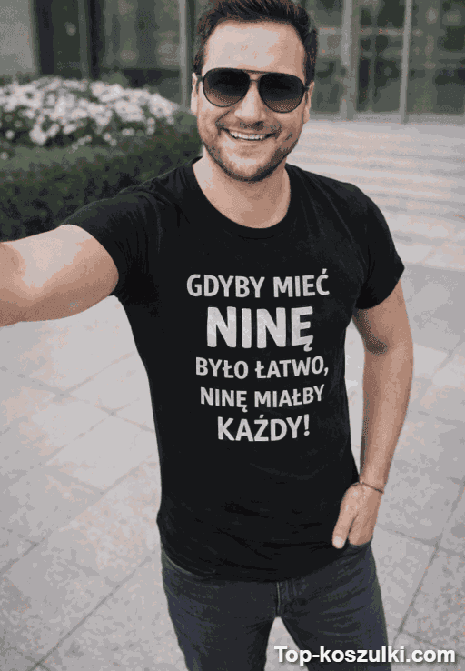 Śmieszna koszulka gdyby było łatwo z dowolnym imieniem