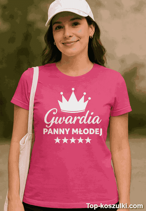 Śmieszna koszulka gwardia panny młodej