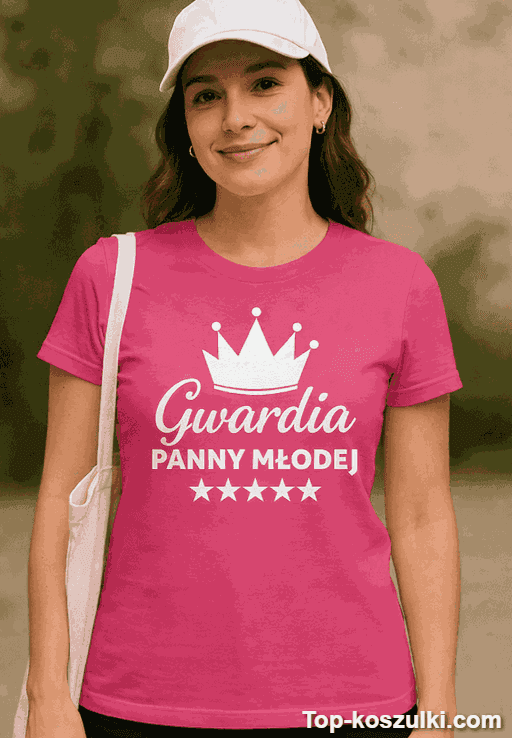 Śmieszna koszulka gwardia panny młodej