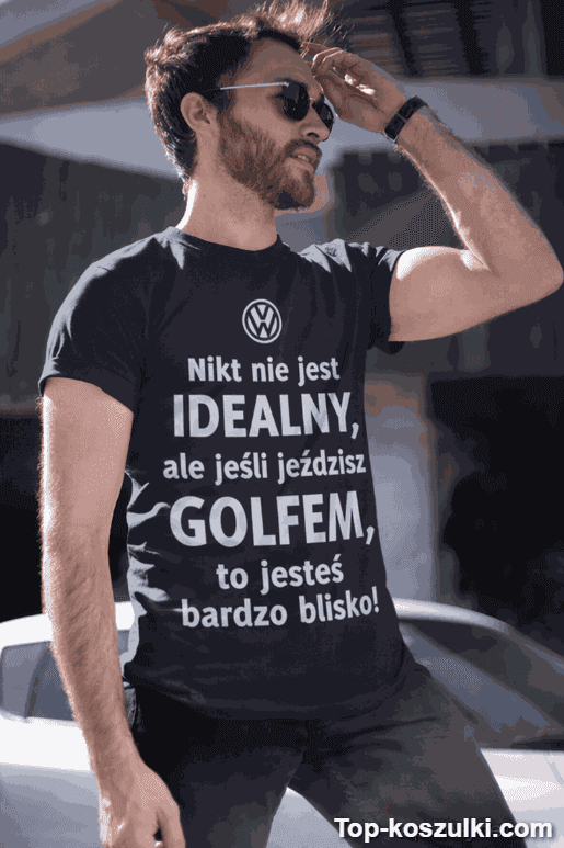 Śmieszna koszulka idealny z dowolną marką auta