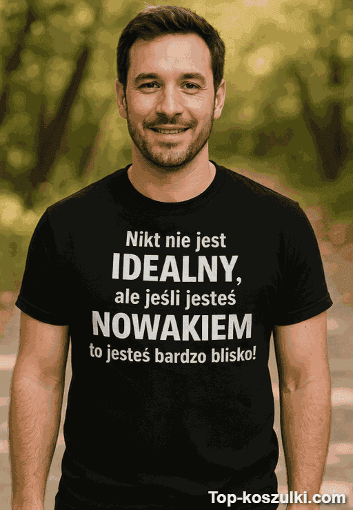 Śmieszna koszulka idealny z dowolnym nazwiskiem
