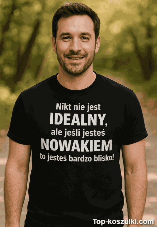 Śmieszna koszulka idealny z dowolnym nazwiskiem
