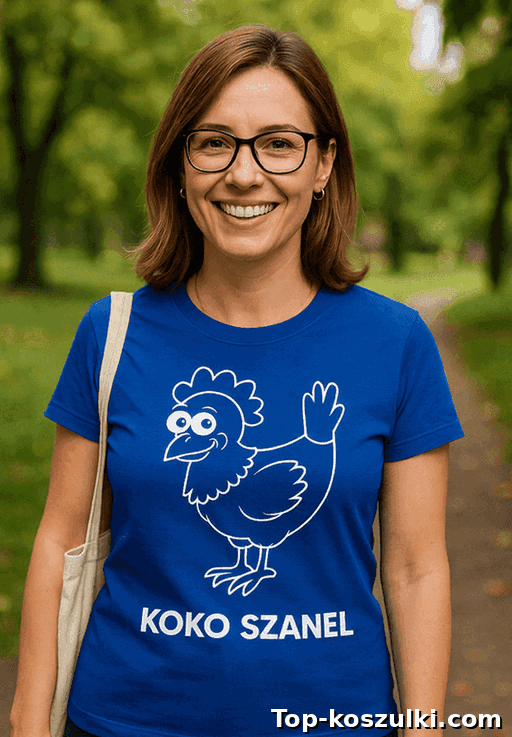 Śmieszna koszulka koko szanel