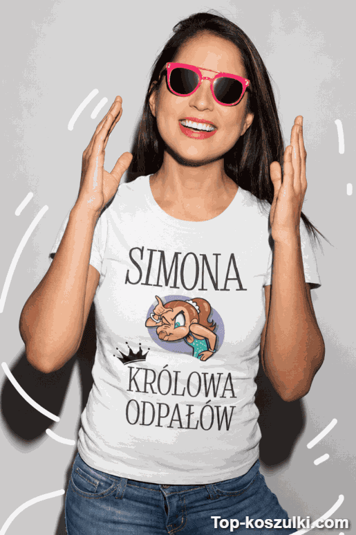 Śmieszna koszulka królowa odpałów z dowolnym imieniem