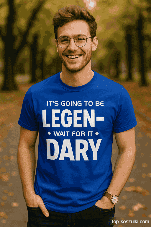 Śmieszna koszulka legen- wait for it -dary