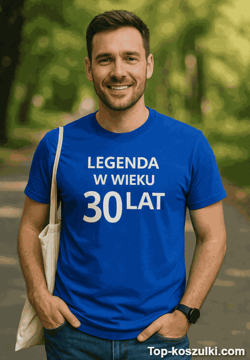Śmieszna koszulka legenda w wieku 30 lat