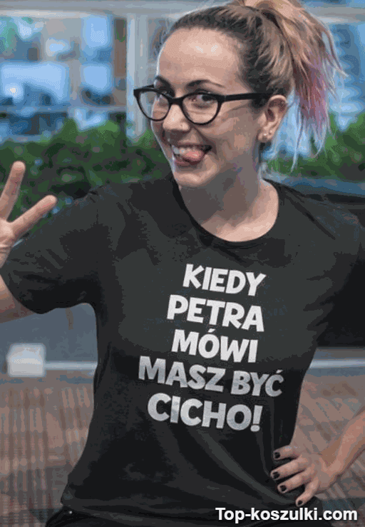 Śmieszna koszulka masz być cicho z dowolnym imieniem