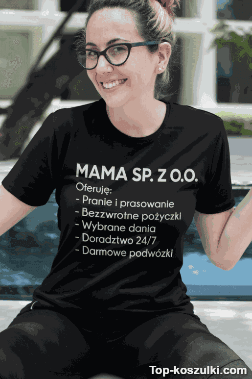 Śmieszna koszulka na Dzień Matki 2
