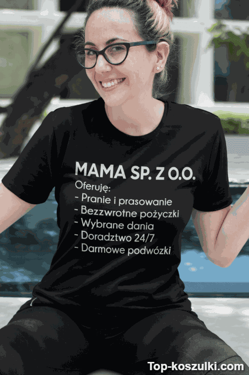 Śmieszna koszulka na Dzień Matki 2