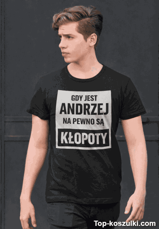 Śmieszna koszulka na pewno są kłopoty z dowolnym imieniem