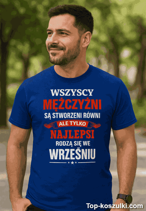 Śmieszna koszulka najlepsi rodzą się miesiąc do wyboru