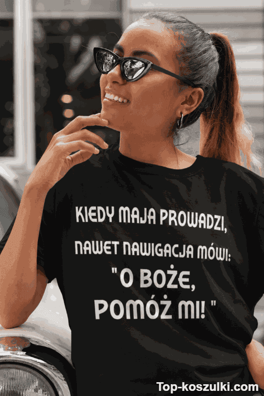 Śmieszna koszulka nawigacja mówi z dowolnym imieniem