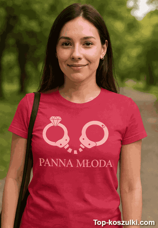 Śmieszna koszulka panna młoda wieczór panieński