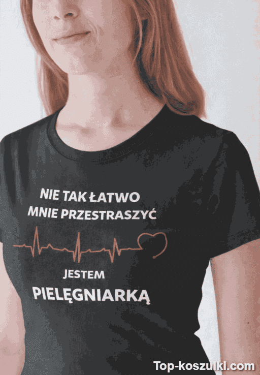 Śmieszna koszulka pielęgniarka