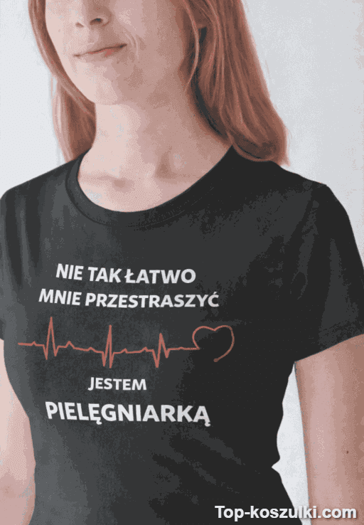 Śmieszna koszulka pielęgniarka
