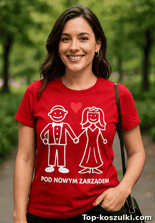Śmieszna koszulka pod nowym zarządem