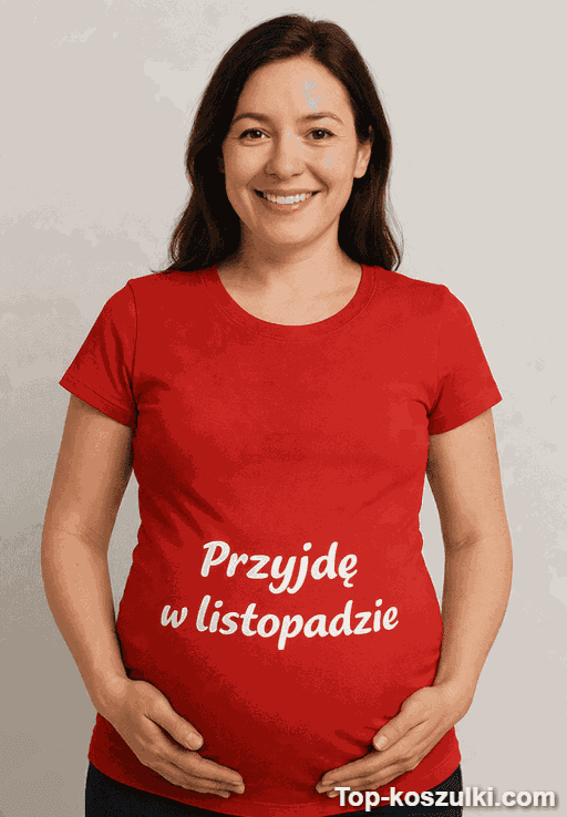 Śmieszna koszulka przyjdę w listopadzie