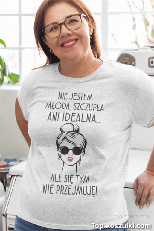 Śmieszna koszulka się nie przejmuję