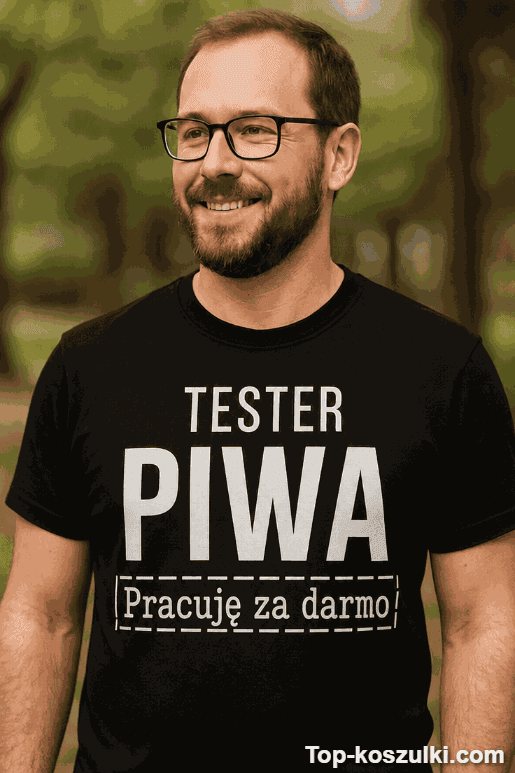 Śmieszna koszulka tester piwa za darmo