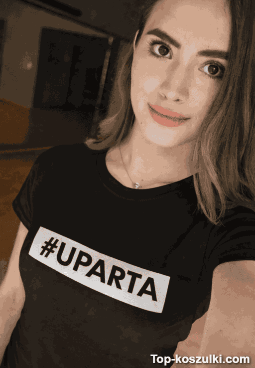 Śmieszna koszulka uparta