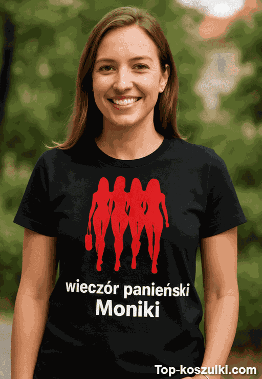 Śmieszna koszulka wieczór panieński z imieniem 2