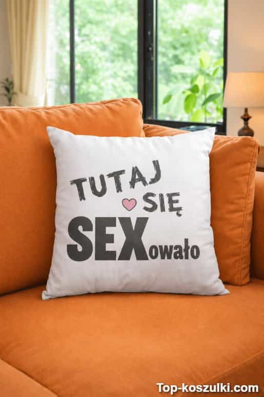 Śmieszna poduszka tutaj się sexowało