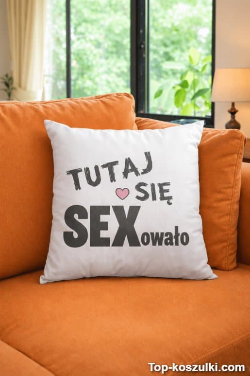 Śmieszna poduszka tutaj się sexowało