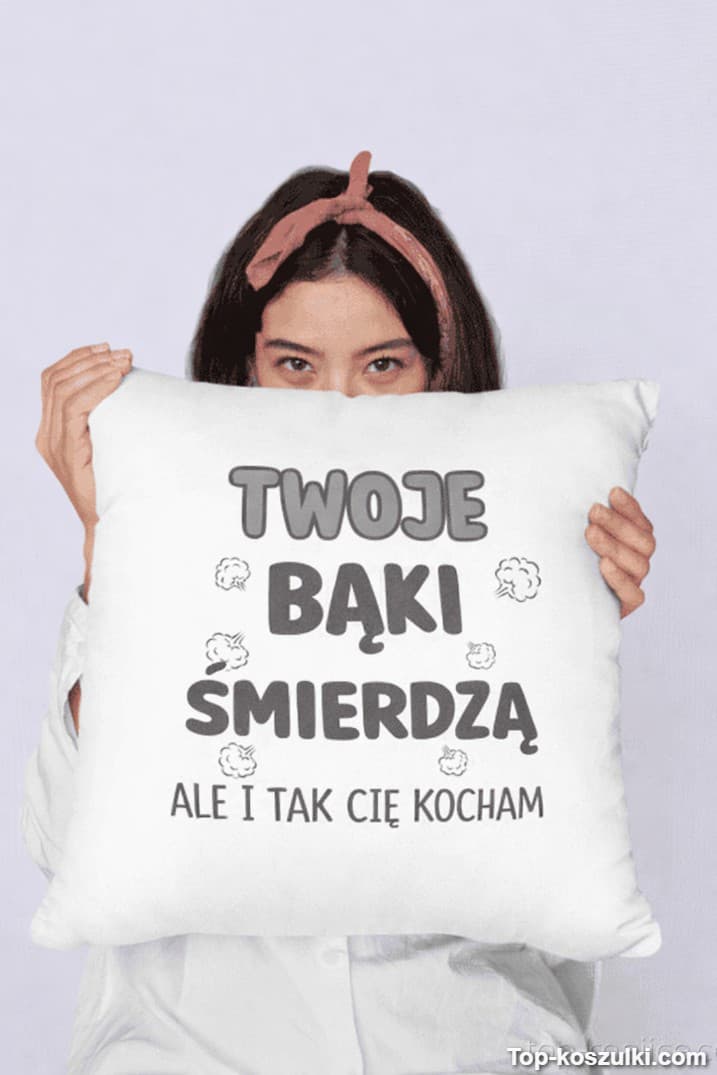 Śmieszna poduszka twoje bąki śmierdzą